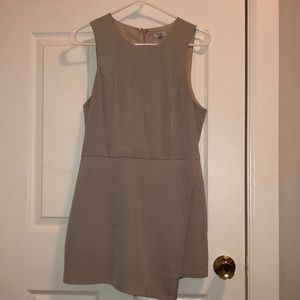 Grey romper dress (tight fit)